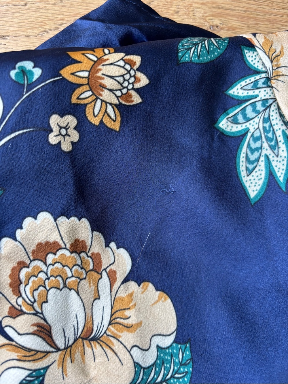 Petal and pup alejandra cowl neck midi slip dress floral navy womens 4 - Picture 9 of 11
